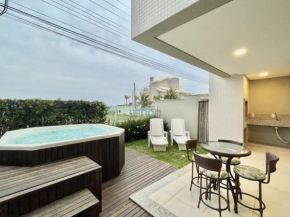 159 - Lindo apto Garden com 02 suítes com Jacuzzi em Canto Grande